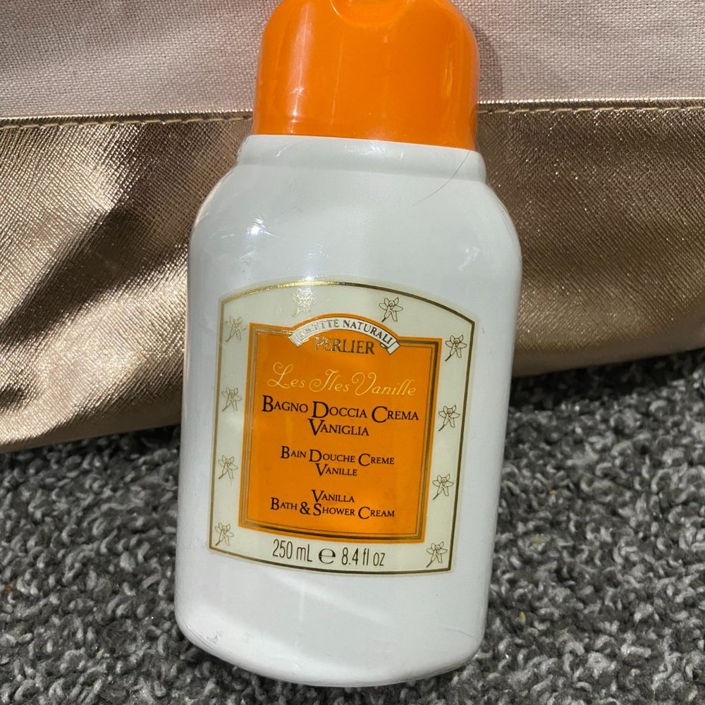 Perlier Vanilla Bath & Shower Cream 8.4 fl oz SEALED